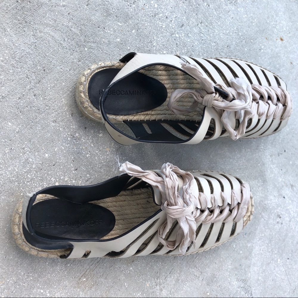 Rebecca Minkoff Gemma Espadrille Sandal 9.5 - Picture 6 of 8